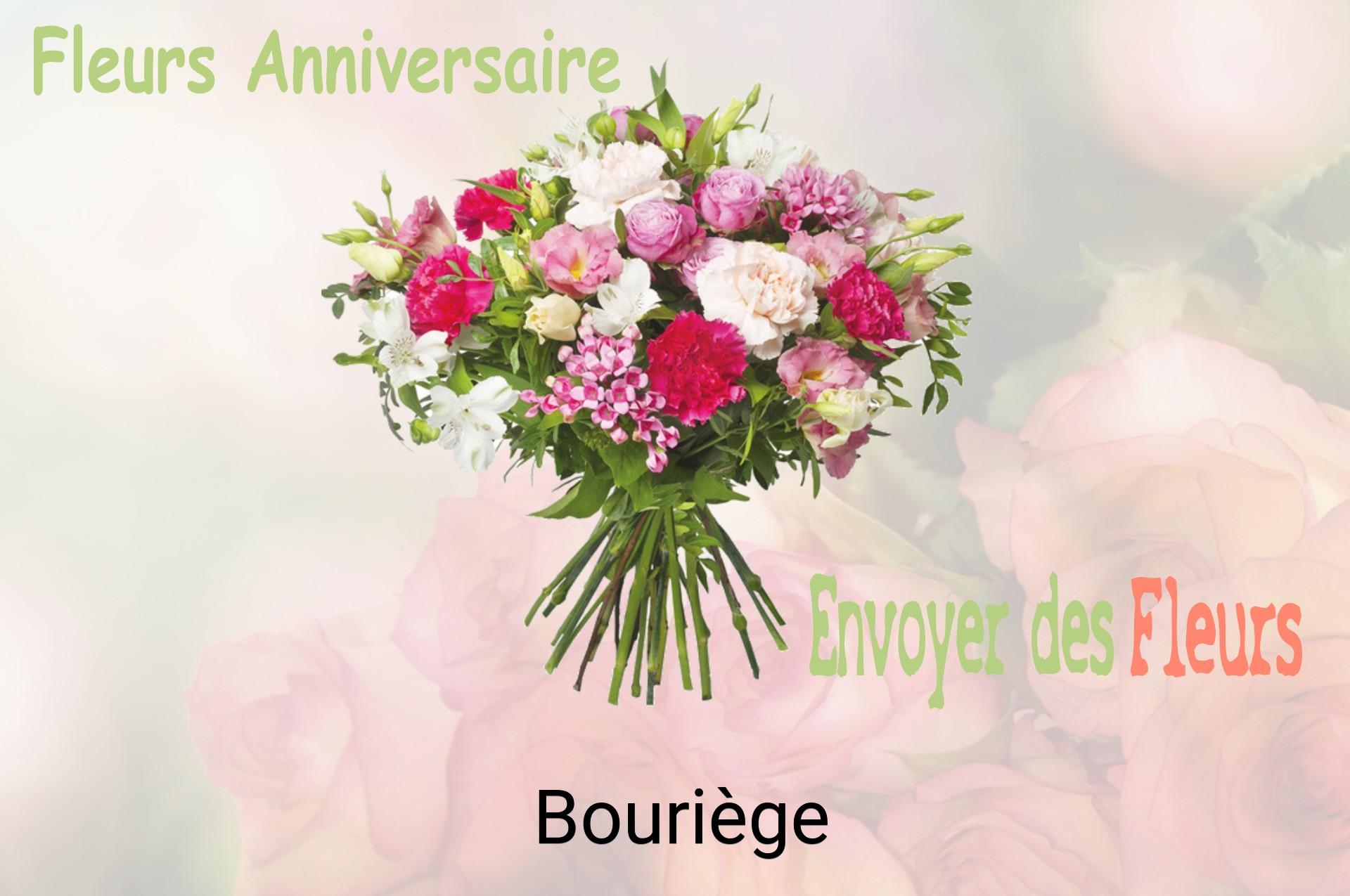 Bouquet de fleurs d’anniversaire livré à Bouriège