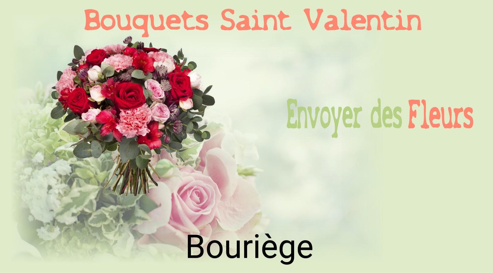 Roses de Saint-Valentin livrées à Bouriège